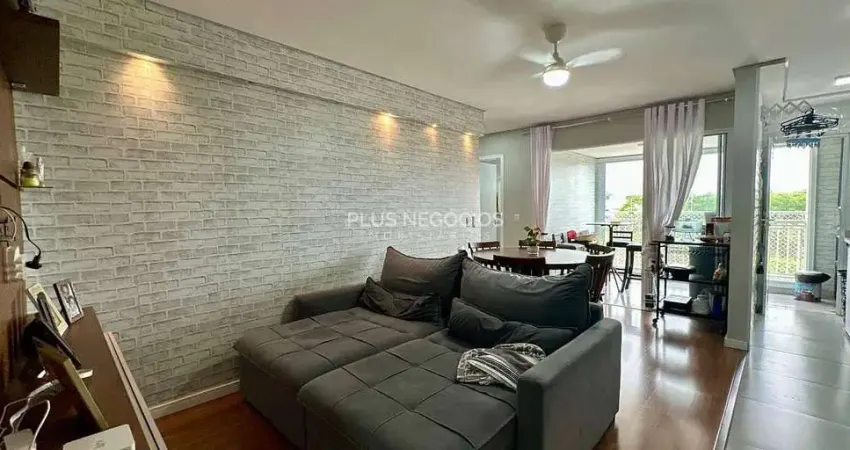 Apartamento mobiliado à venda 2 dormitórios 1 suíte varanda gourmet 2 vagas de garagem , Itapeva, V