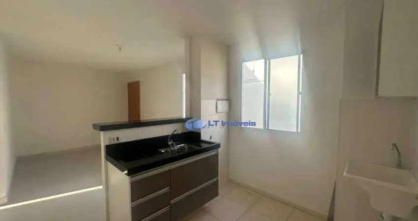 Apartamento com 2 dormitórios à venda, 48 m² por r$ 200.000,00 - vila formosa - jacareí/sp
