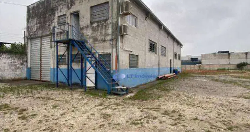 Galpão para alugar, 300 m² por r$ 12.000,00/mês - jardim jacinto - jacareí/sp