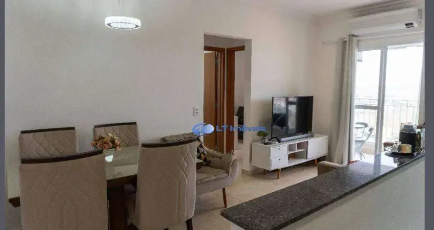Apartamento com 2 dormitórios à venda, 54 m² por r$ 310.000,00 - parque santo antônio - jacareí/sp