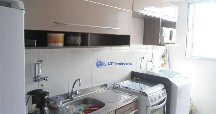 Apartamento com 2 dormitórios para alugar, 44 m² por r$ 1.690,00/mês - villa branca - jacareí/sp