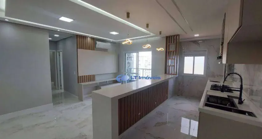 Apartamento com 2 dormitórios para alugar, 70 m² por R$ 5.275,00/mês - Villa Branca - Jacareí/SP