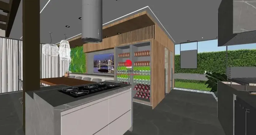 Terreno em condomínio fechado à venda na Rua Jordânia, 32, Alphaville, Vespasiano