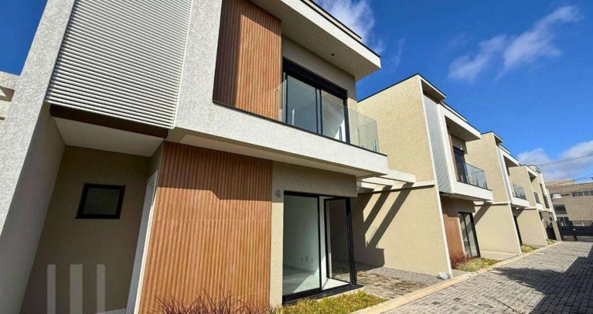 Sobrado com 3 dormitórios à venda, 120 m² por R$ 749.000 - Hauer - Curitiba/PR