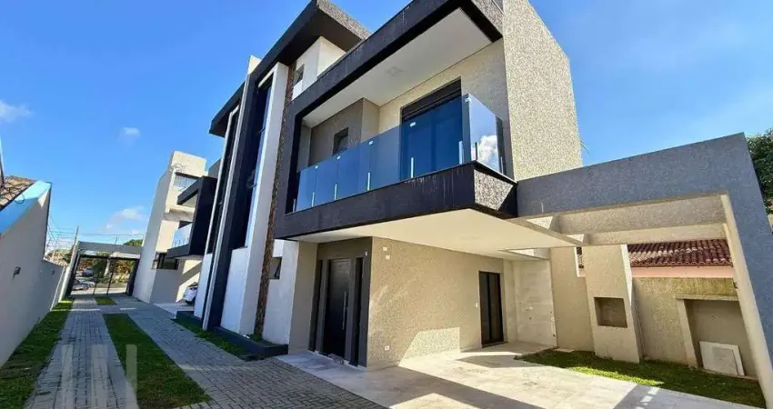 Sobrado com 3 dormitórios à venda, 140 m² por R$ 849.000 - Xaxim - Curitiba/PR