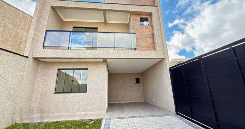 Sobrado com 3 dormitórios à venda, 126 m²  - Xaxim - Curitiba/PR