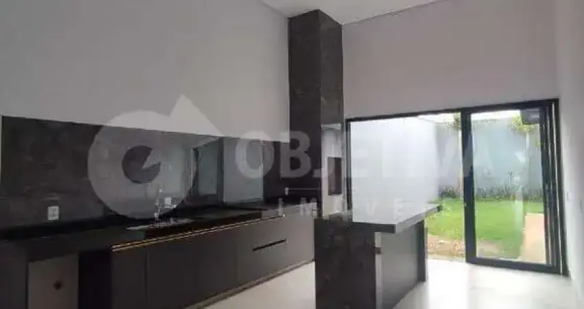 Linda Casa térrea com ótima localização e espaços integrados a venda no bairro planejado quinta alto Umuarama em Uberlândia
