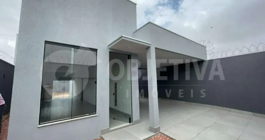 Maravilhosa casa nova no Bairro Nossa senhora das Graças em Uberlândia