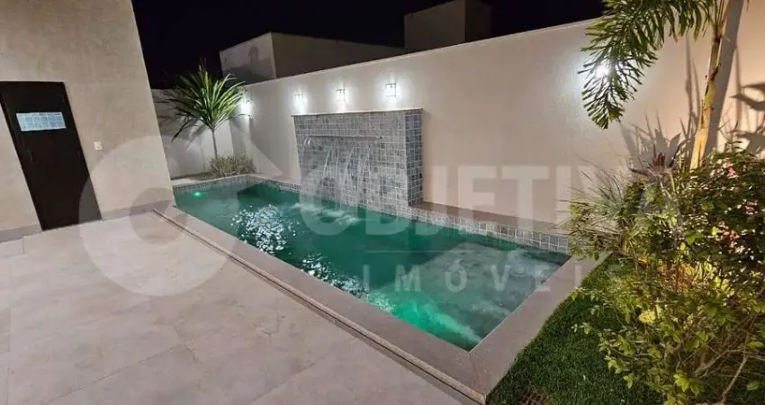 Lindo Sobrado com 298m², 3 Suítes, no Condomínio Splendido na Zona Sul de Uberlândia
