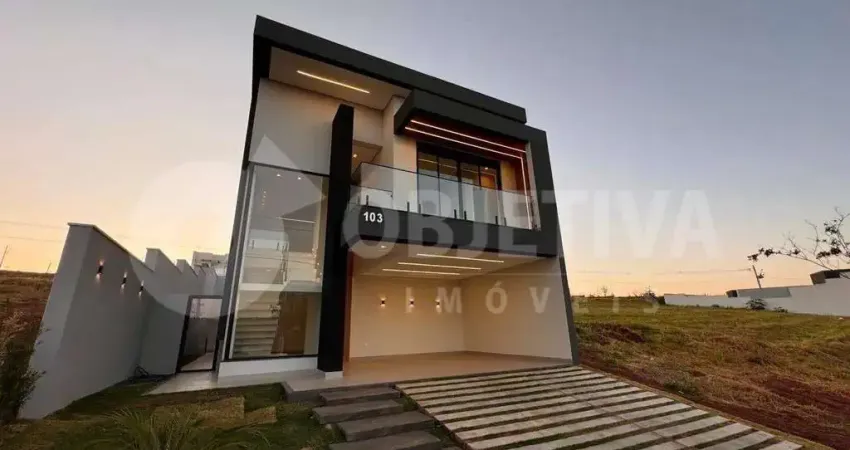 Casa em Condomínio à venda, 4 quartos, 3 suítes, 4 vagas, Terras Alpha - UBERLANDIA/MG