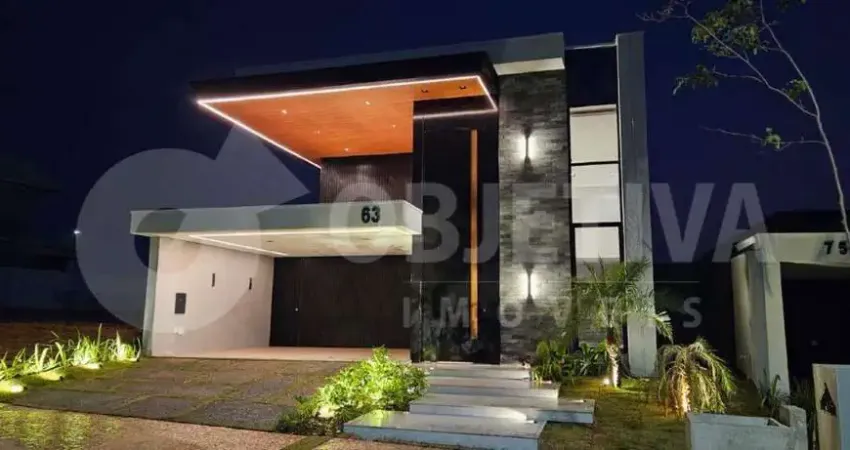 Casa em Condomínio à venda, 3 quartos, 3 suítes, 4 vagas, Tamboré Uberlândia - UBERLANDIA/MG