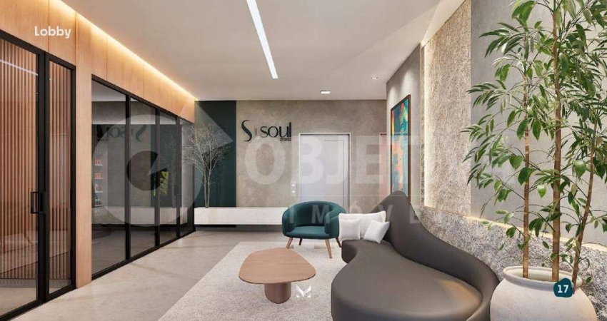 Studio à venda, 1 quarto, 1 suíte, 1 vaga, SANTA MONICA - UBERLANDIA/MG