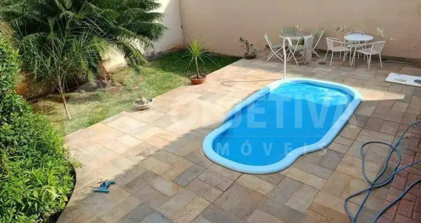 Casa para aluguel, 5 quartos, 3 suítes, 4 vagas, tabajaras - uberlandia/mg