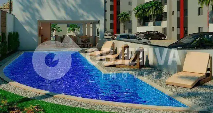 Apartamento para aluguel, 2 quartos, 1 vaga, laranjeiras - uberlandia/mg