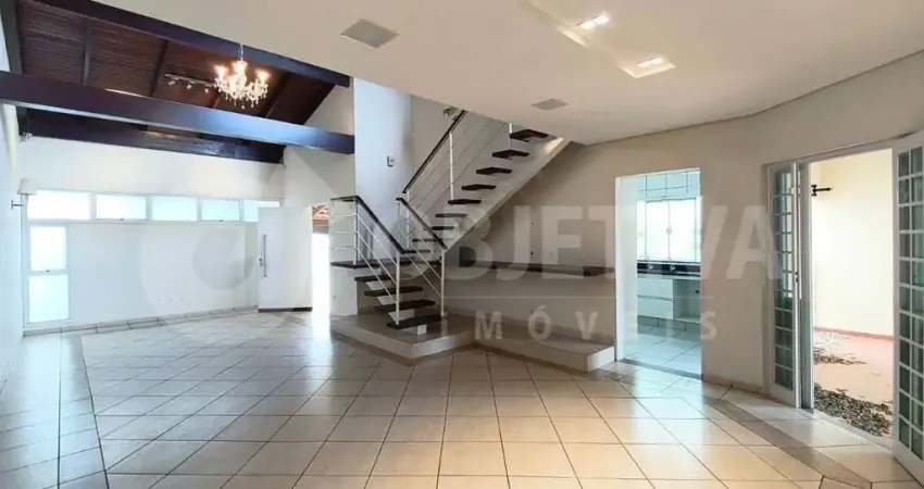 Casa em condomínio para aluguel, 4 quartos, 1 suíte, 3 vagas, jardim holanda - uberlandia/mg