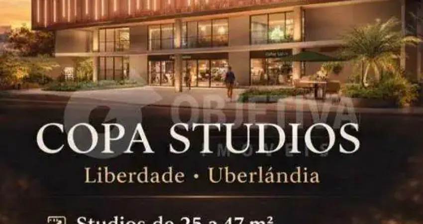 Studio à venda, 1 quarto, 1 suíte, 1 vaga, copacabana - uberlandia/mg