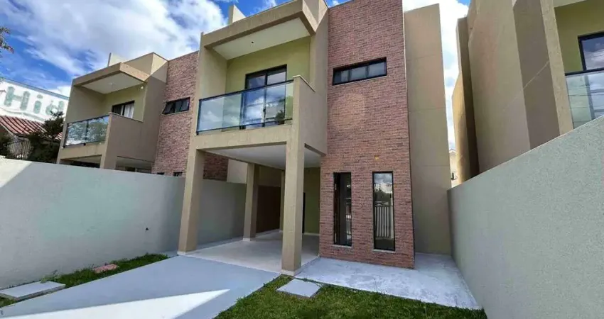 Sobrado com 3 quartos e 1 vaga de gararem - boa vista - curitiba