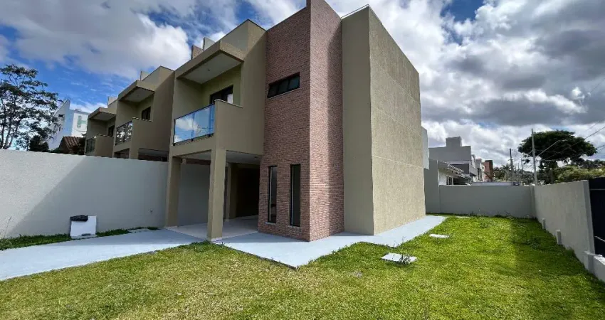 Sobrado com terraço, com 3 quartos sendo 1 suíte - boa vista - pr.