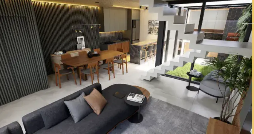 Sobrado no Pilarzinho – 160 m² - 3 quartos – 2 vagas