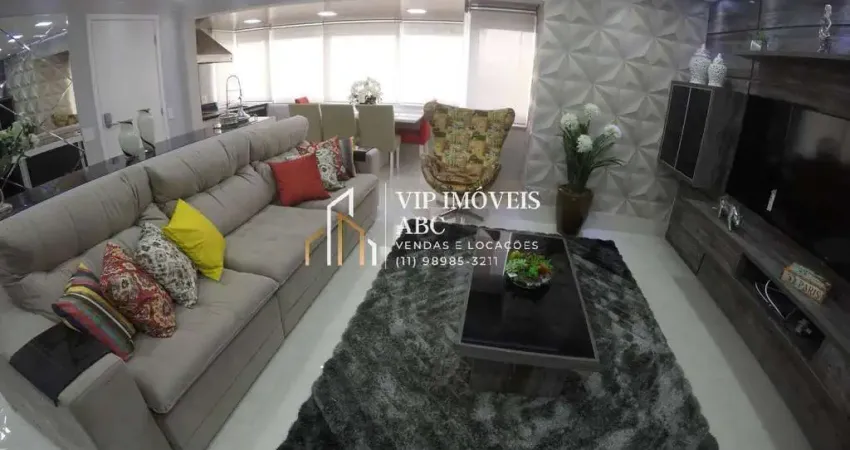 Apartamento à venda com 3 suítes no condomínio paris em santo andré