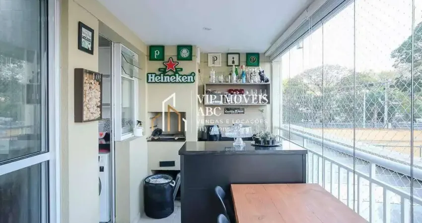 Oportunidade! apartamento 80m² com terraço gourmet em  são caetano r$800mil