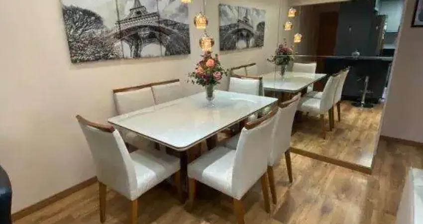 Lindo apartamento 82m² no bairro jardim em santo andré, 3 dorm, 2 vagas