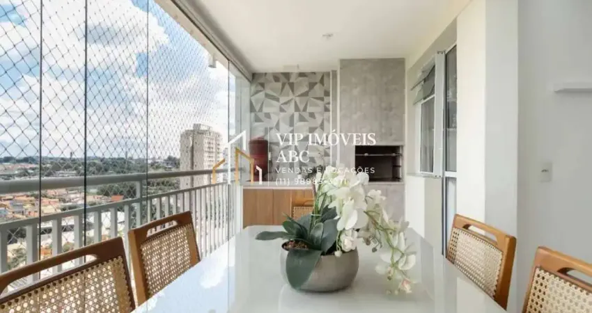 Apartamento à venda em são caetano do sul 3 dormitórios com sacada gourmet.