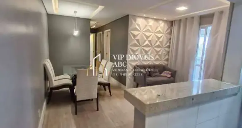 Apartamento com 3 dormitórios e 2 vagas de garagem santo andré - valparaiso