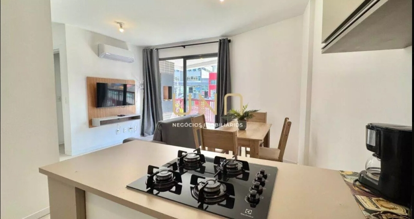 Apartamento com 1 dormitório à venda, 51 m² por r$ 750.000,00 - trindade - florianópolis/sc