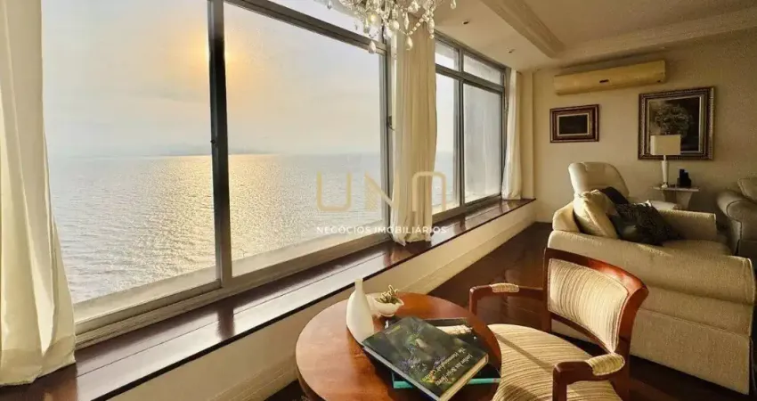 Apartamento triplex com 4 dormitórios à venda, 433 m² por r$ 6.000.000,00 - centro - florianópolis/sc cobertura exclusiva – beira-mar norte maison de la méditerranée | frente mar | florianópolis  viva