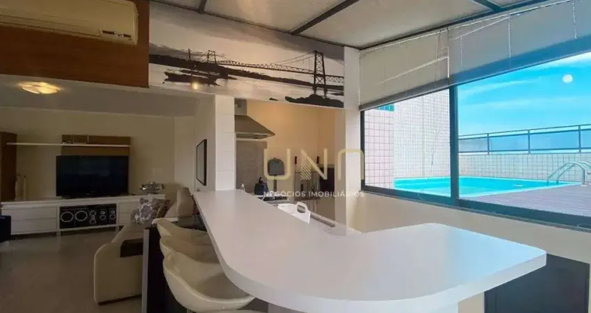 Cobertura com 3 dormitórios à venda, 202 m² por r$ 2.255.000,00 - centro - florianópolis/sc