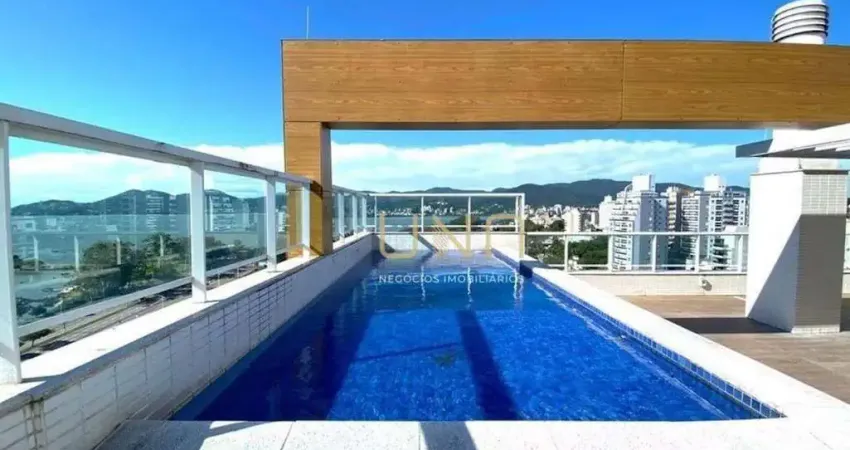 Cobertura com 3 dormitórios à venda, 290 m² por r$ 11.000.000,00 - agronômica - florianópolis/sc