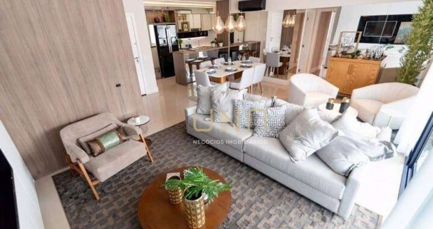 Apartamento com 3 dormitórios à venda, 123 m² por R$ 2.186.663,40 - Agronômica - Florianópolis/SC