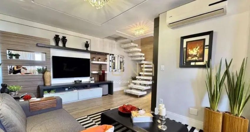 Cobertura com 3 dormitórios à venda, 206 m² por r$ 2.720.000,00 - centro - florianópolis/sc