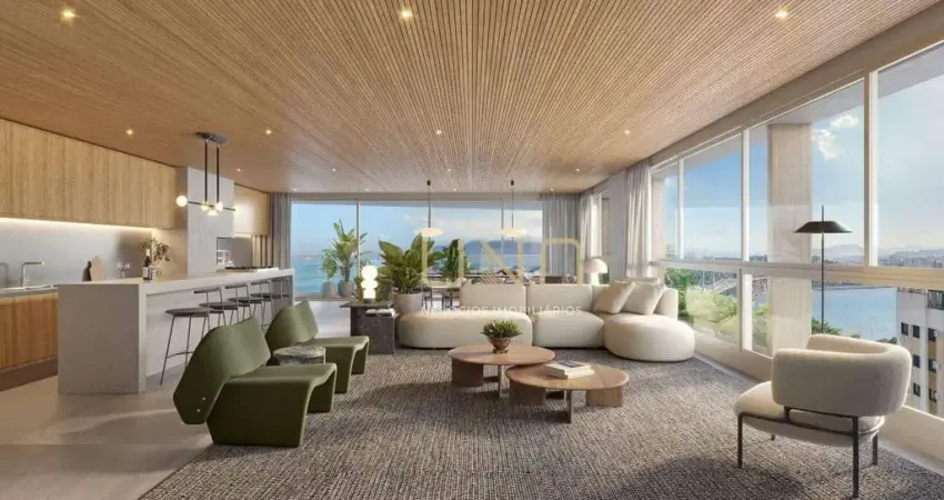 Apartamento com 3 dormitórios à venda, 175 m² por r$ 6.061.718,77 - centro - florianópolis/sc