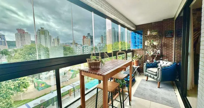 Apartamento com 3 dormitórios à venda, 116 m² por r$ 1.300.000,00 - kobrasol - são josé/sc