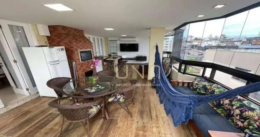 Cobertura com 3 dormitórios à venda, 245 m² por r$ 1.600.000,00 - estreito - florianópolis/sc