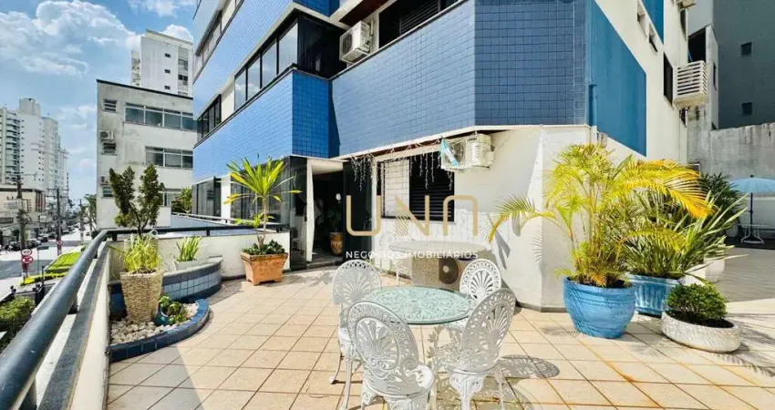 Apartamento garden com 3 dormitórios à venda, 274 m² por r$ 1.800.000,00 - centro - florianópolis/sc