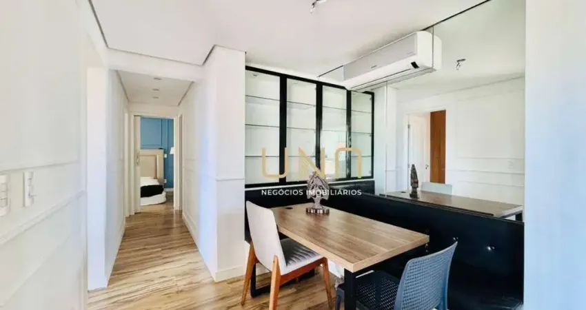 Apartamento de alto padrão com sacada com lareira e 3 dormitórios no novo estreito