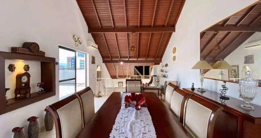 Cobertura com 3 dormitórios para alugar, 274 m² por r$ 9.684,00 - centro - florianópolis/sc