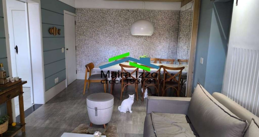 Apartamento 2 dormitórios - 1 suíte - Porteira Fechada - Aparecida - Santos