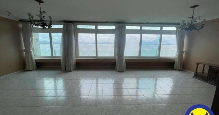 Apartamento com 4 dormitórios (suíte), 2 vagas - frente p/mar -Beira Mar Norte - Fpolis-SC