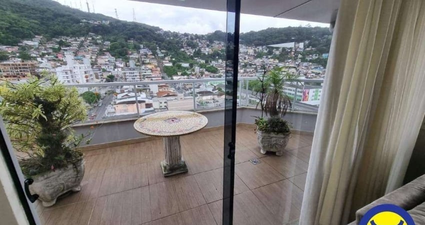 Cobertura duplex com 3 dormitórios, 1 vaga livre, à venda, Centro, Fpolis