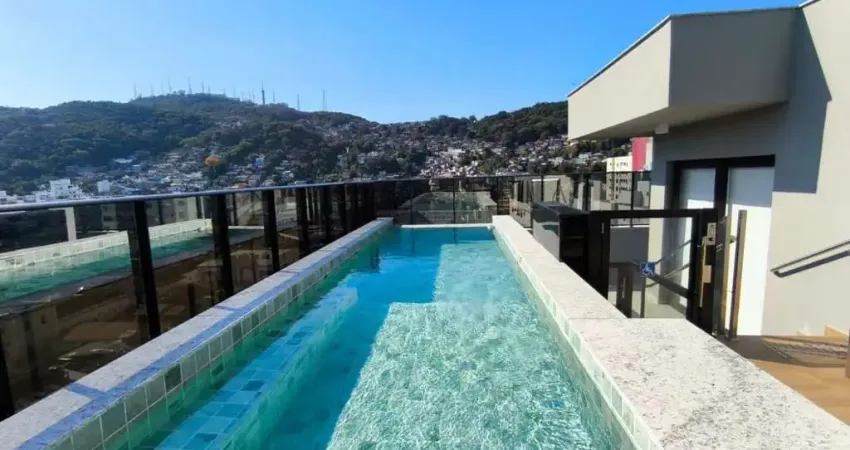 Apartamento novo com 2 suites, 2 vagas - Centro - Fpolis - SC