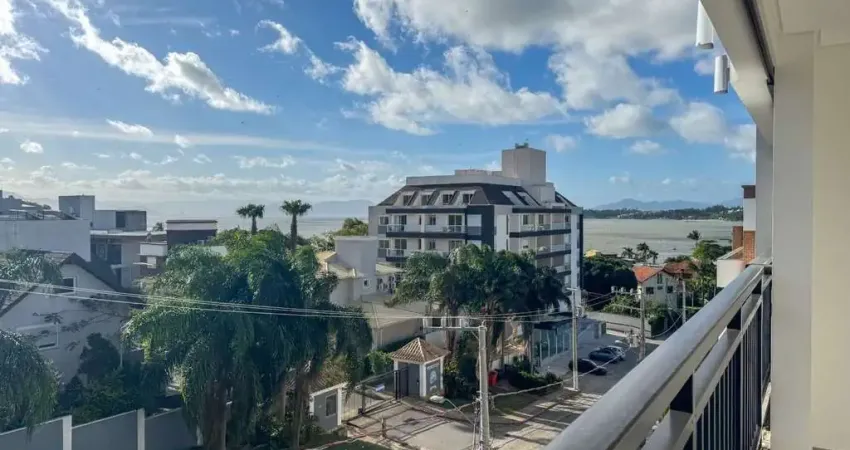 Apartamento vista mar - 2 suítes, 2 vagas - bairro joão paulo - florianópolis - sc