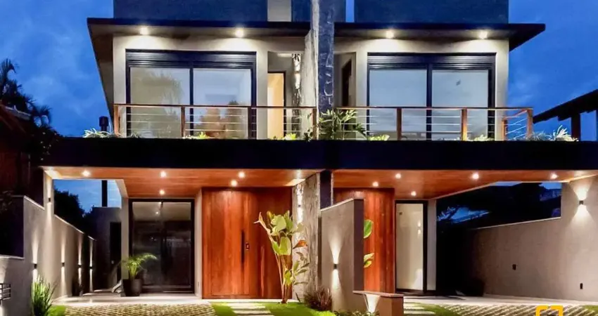 Casa contemporânea no balneário dos açores - pântano do sul, florianópolis