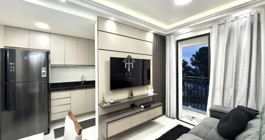 Apartamento para venda em pinhais, jardim amélia, 2 dormitórios, 1 banheiro, 1 vaga