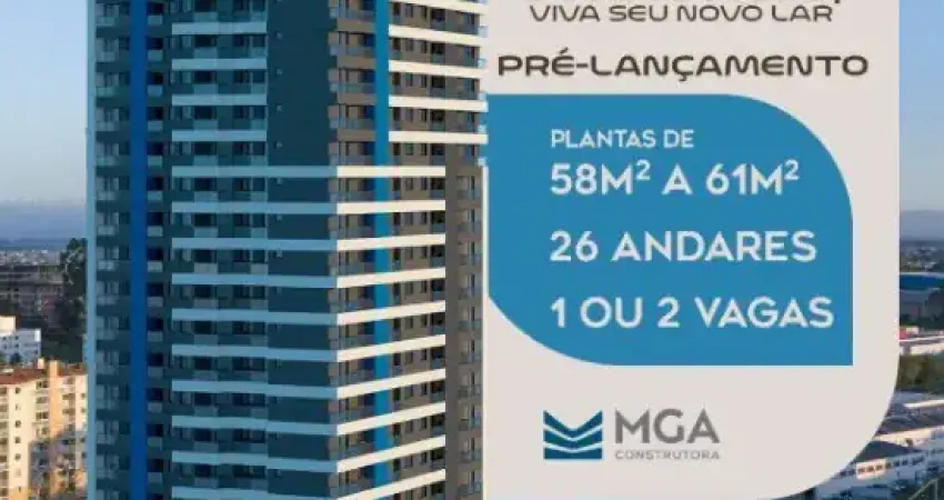 Lançamento em construção 2 dormitórios com suite capão raso