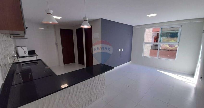Apartamento para Locação – 2 Quartos (1 Suíte), com armário na cozinha e 1 dos quartos, 1 vaga - NÃO ACEITA PET – Jardim Oceania/ JOÃO PESSOA