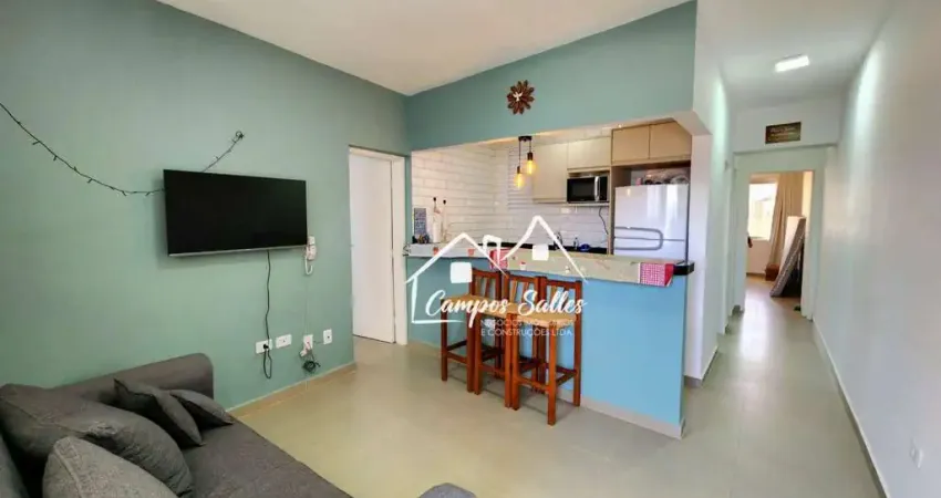 Apartamento com vista para o mar, com 2 dormitórios, por r$ 450.000 - cidade balneária peruibescipel - peruíbe/sp